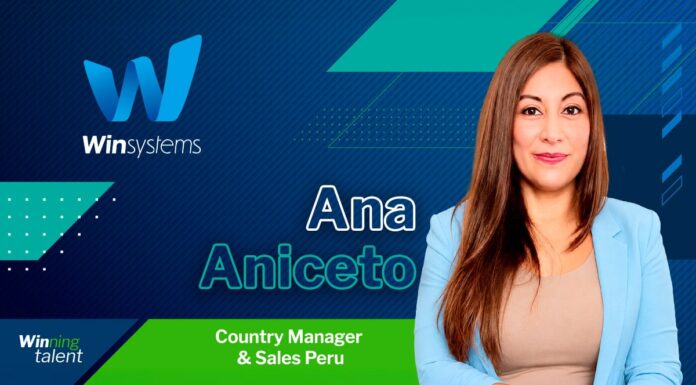 Win Systems appoints Ana Aniceto to lead Country Manager & Sales in Peru