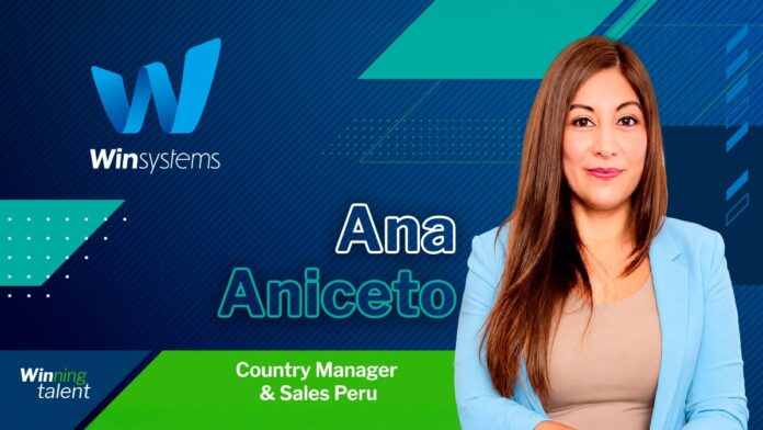 Win Systems appoints Ana Aniceto to lead Country Manager & Sales in Peru