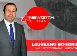 Ainsworth appoints Laureano Bonorino as Sales Representative for Argentina