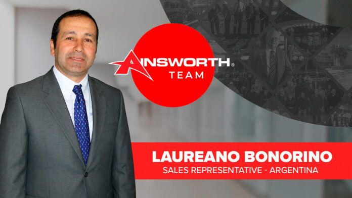 Ainsworth appoints Laureano Bonorino as Sales Representative for three LatAm markets