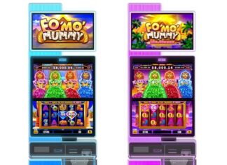 Aristocrat Gaming releases Fo' Mo' Mummy game family on Baron Upright cabinet