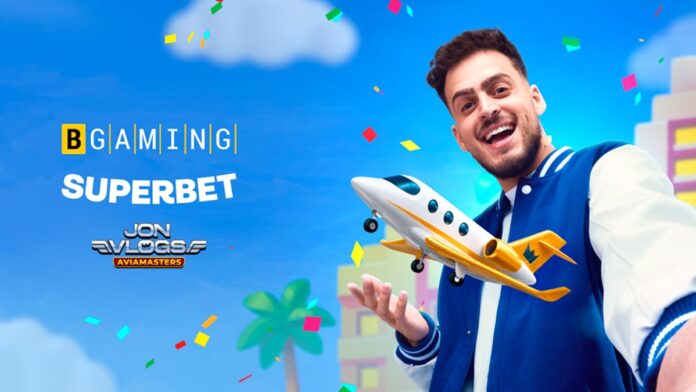 BGaming and Jon Vlogs unveil branded Aviamasters edition for Superbet Brazil