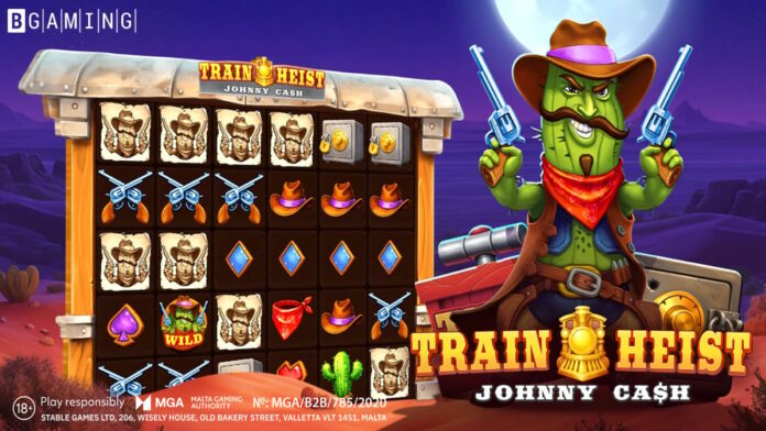 BGaming expands Johnny Cash series with Train Heist release