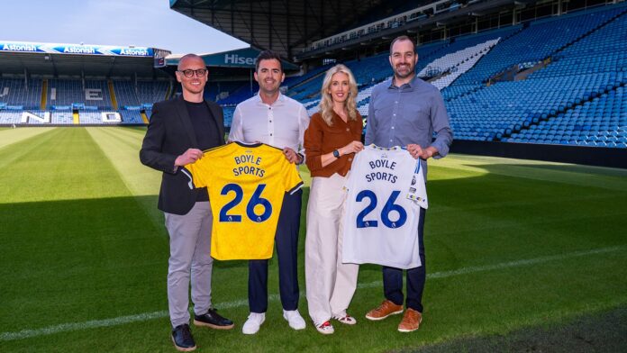 BOYLE Sports becomes Leeds United's betting partner under multi-year deal