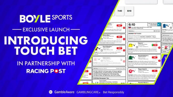 BOYLE Sports launches exclusive Touch Bet feature linking retail shops and mobile app