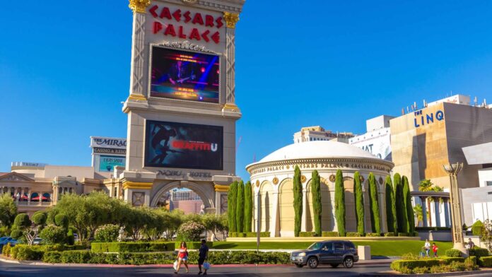 Caesars Entertainment says Courtney Mather resigned