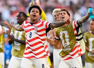 Caesars reports record soccer betting handle after US reaches World Cup round of 16