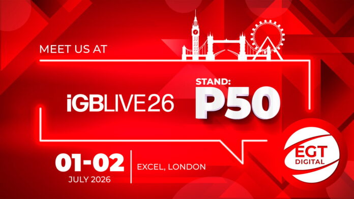 EGT Digital to showcase new casino titles and sportsbook updates at iGB Live