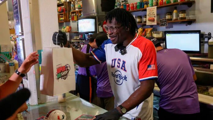 Hard Rock Bet brings Michael Irvin and Carlos Valderrama to Miami for Super Sub fan activation