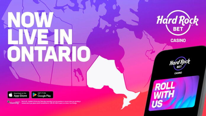 Hard Rock Bet launches sportsbook and online casino platform in Ontario