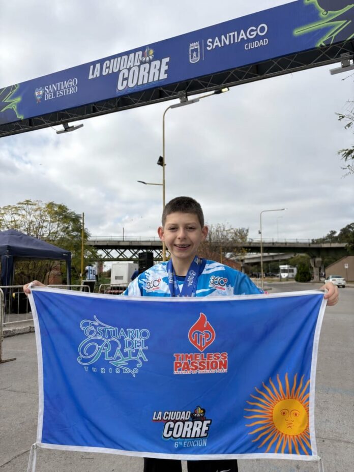 How Timeless Tech supported a young Argentine runner's sporting journey