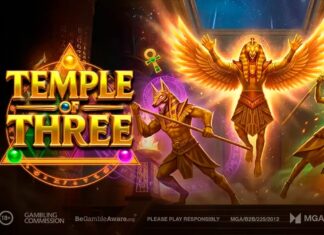 Play’n GO debuts new Egyptian-themed slot Temple of Three
