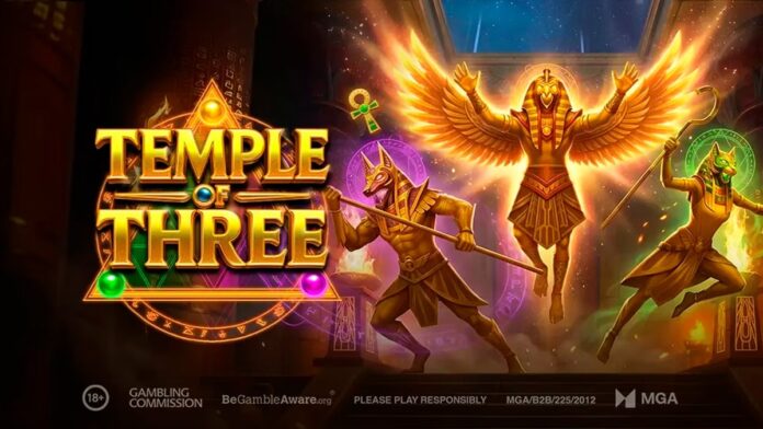 Play’n GO debuts new Egyptian-themed slot Temple of Three