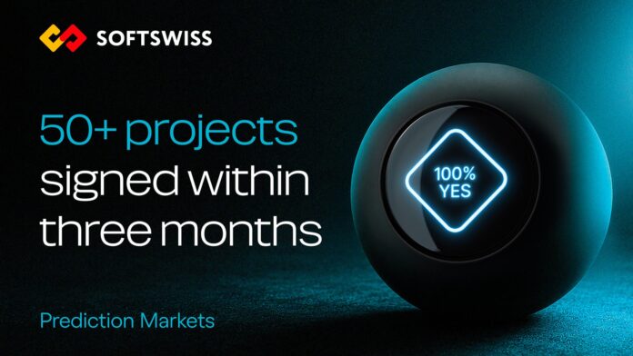 SOFTSWISS Prediction Markets tops 50 signed projects since April launch