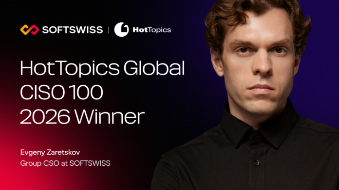 SOFTSWISS security chief named among HotTopics Global CISO 100 for 2026