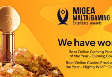 Wazdan wins two MiGEA Awards 2026 for Burning Board and Mighty Wild: Gorilla