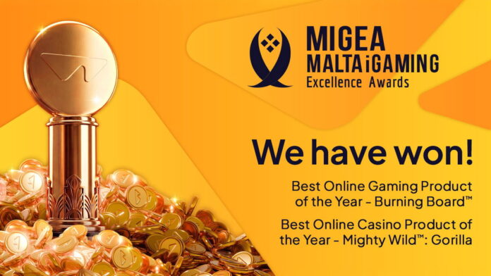Wazdan wins two MiGEA Awards 2026 for Burning Board and Mighty Wild: Gorilla