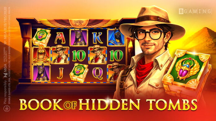 BGaming reworks the ‘Book-of’ format with new multiplier mechanic in Book of Hidden Tombs