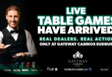 Live dealer tables debut at Ontario's Gateway Casinos Sudbury