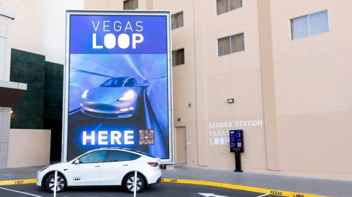 New Vegas Loop station opens at Sahara Las Vegas