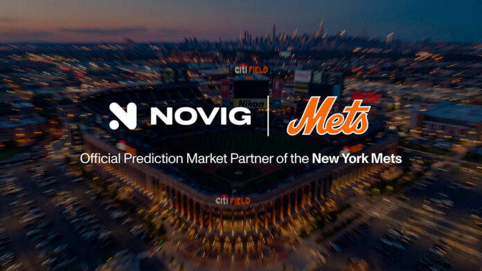 New York Mets signs Novig as official prediction market partner