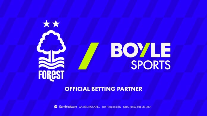 Nottingham Forest signs BOYLE Sports as official betting partner