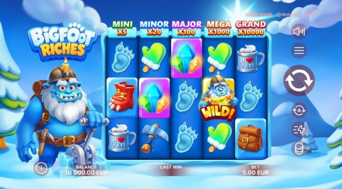 Onlyplay launches Bigfoot Riches slot inspired by the legend of Bigfoot
