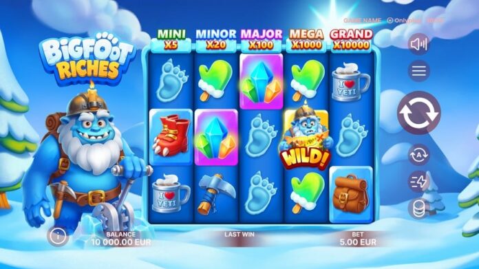 Onlyplay launches Bigfoot Riches slot inspired by the legend of Bigfoot