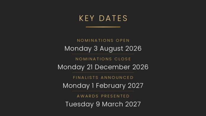 RTG Global Awards expand to twelve categories for 2027, nominations now open
