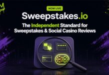 Sweepstakes.io launches revamped online casino comparison and review platform