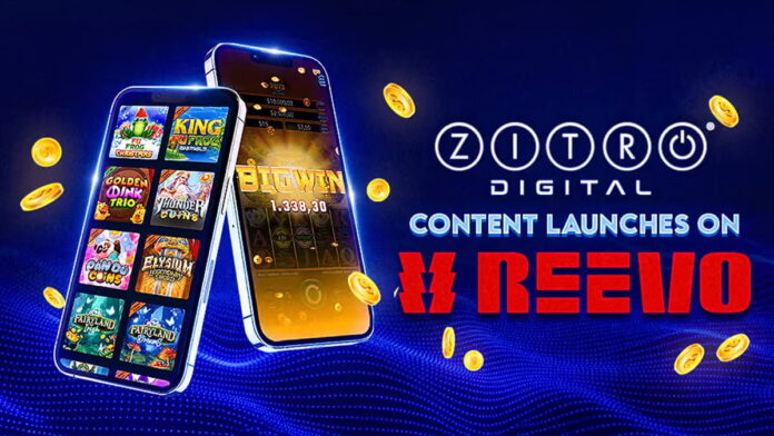 Zitro Digital partners with REEVO to expand online game distribution