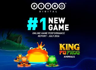 Zitro Digital’s King Fu Frog – Animals tops EKG’s July New Top Game ranking