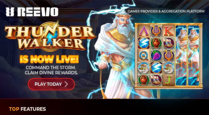 REEVO launches Greek mythology-themed Thunder Walker slot