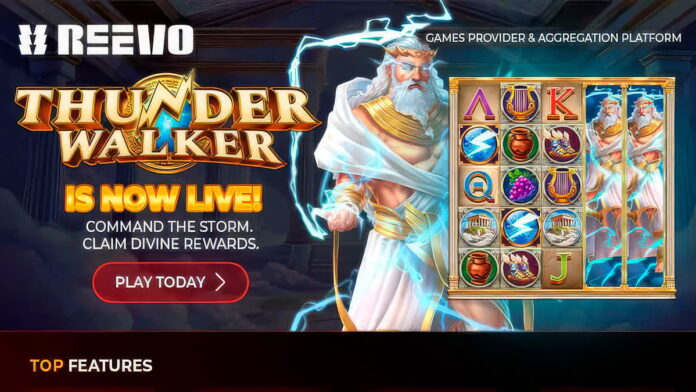 REEVO launches Greek mythology-themed Thunder Walker slot