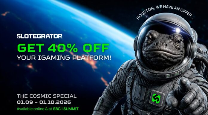 Slotegrator offers 40% off platform under Cosmic Special deal